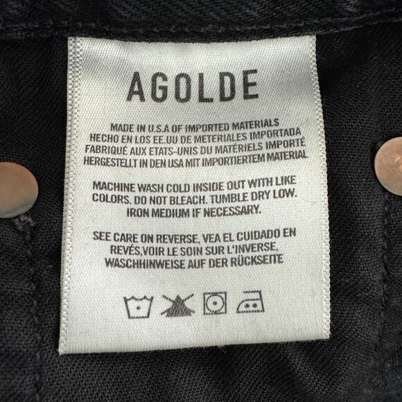 AGOLDE Belted Baggy Jeans Conduct - Picture 7 of 10